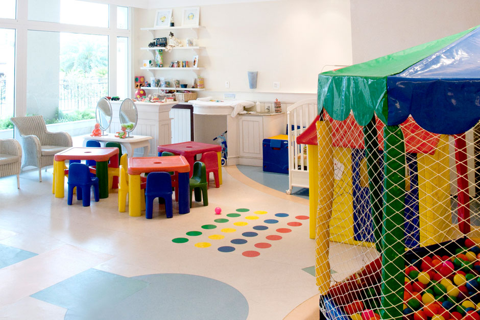 Espaço kids do hotel Il Campanario, em Florianópolis