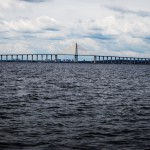 Ponte recém inaugurada em Manaus