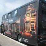 Ônibus Shuttle para o estúdio da Warner