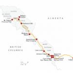 mapa Estrada mais bonita do mundo