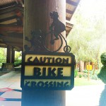 Bicicleta no hotel na Disney