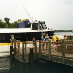 Travessia de ferry do hotel para o Magic Kingdom