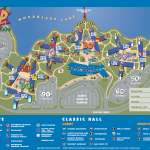 Mapa quartos hotel Pop Century