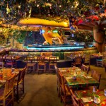 Disney com Crianças Rainforest Cafe Animal Kingdom