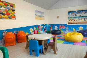 Hotel com crianças Resort Infinity Blue Balneário Camboriú área recreativa