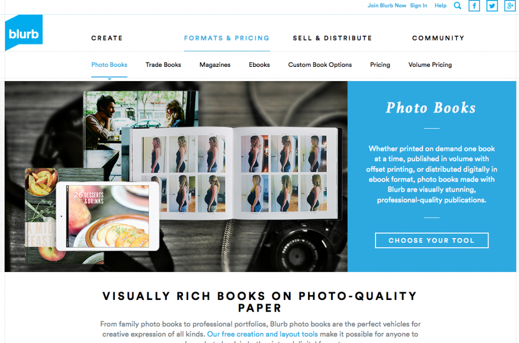 Album de fotos de viagem