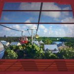 Teleférico na Disney