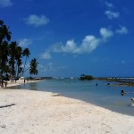 Praia dos Carneiros com crianças