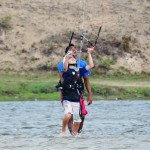 Aula kite surf para crianças