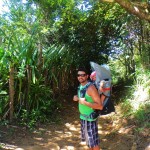 O inicio da trilha para Jeribucacu