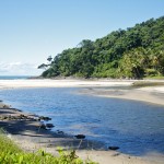 Chegada na Praia de Jeribucacu