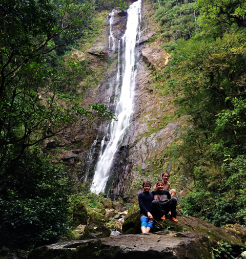 Diversão em Salto Morato