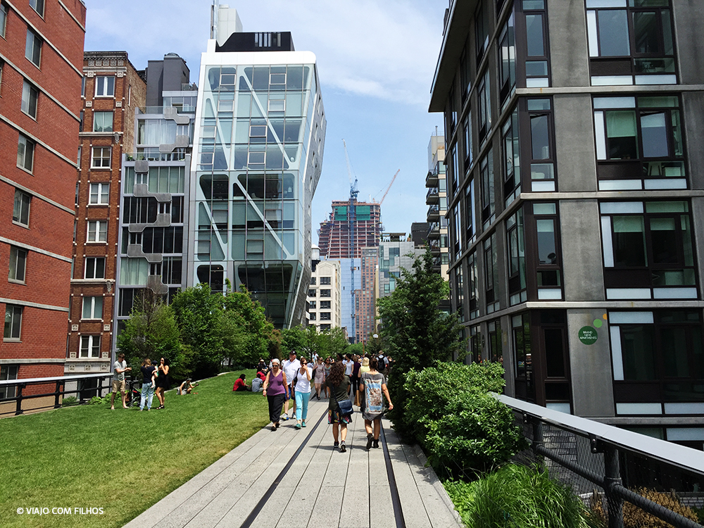 O High Line está se tornando "must see" número 1 de NY