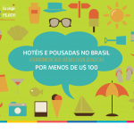 Hoteis diária de R$ 300 reais