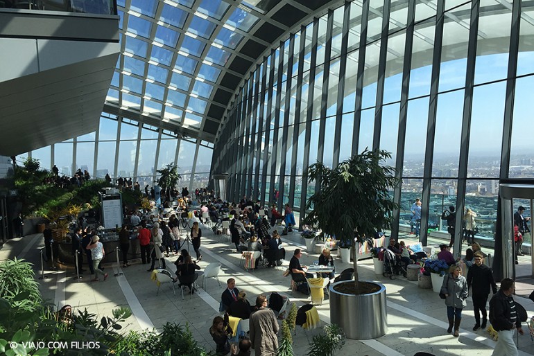 Sky Garden: Um Dos Melhores Lugares Para Ver Londres Do Alto