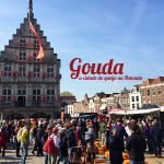 Cidade de Gouda na holanda