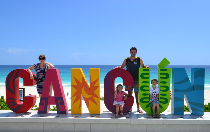 Cancun com Filhos