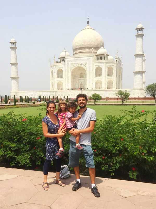 Viagem pela Índia com crianças
