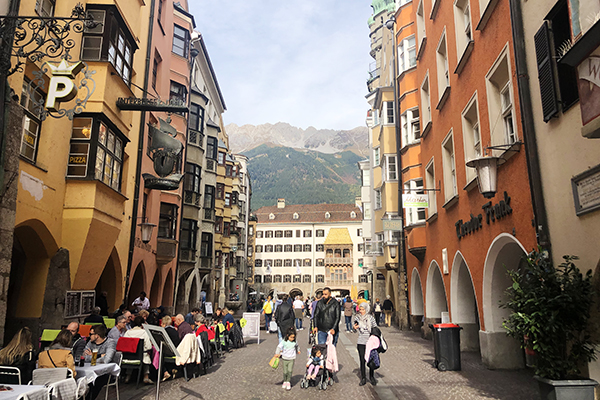 Innsbruck com crianças
