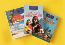 Promoção de guias de viagem com crianças impressos! Promocao de guias de viagem